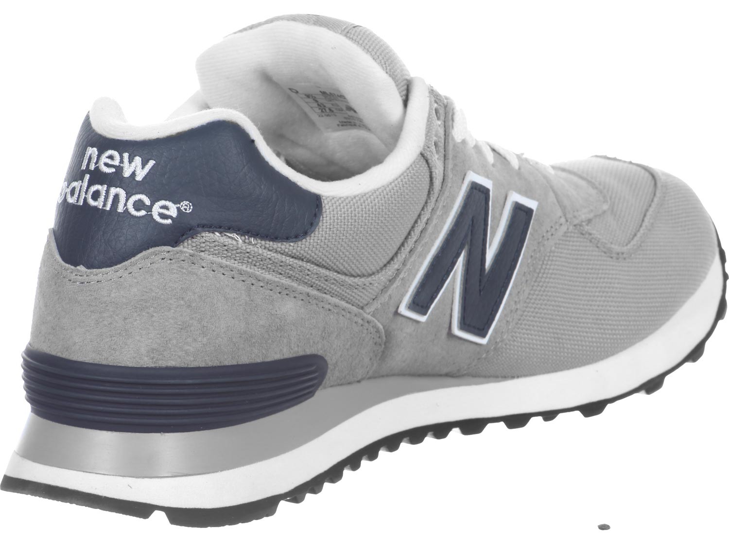 new balance 574 bleu grise